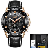 LIGE Mens Watches Top Brand