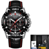 LIGE Mens Watches Top Brand