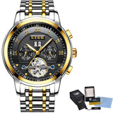 LIGE Men Watches Automatic Mechanical