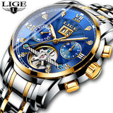 New LIGE Men Watches